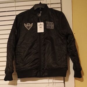 Black Bomber Jacket